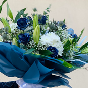 Blue And White Bqt