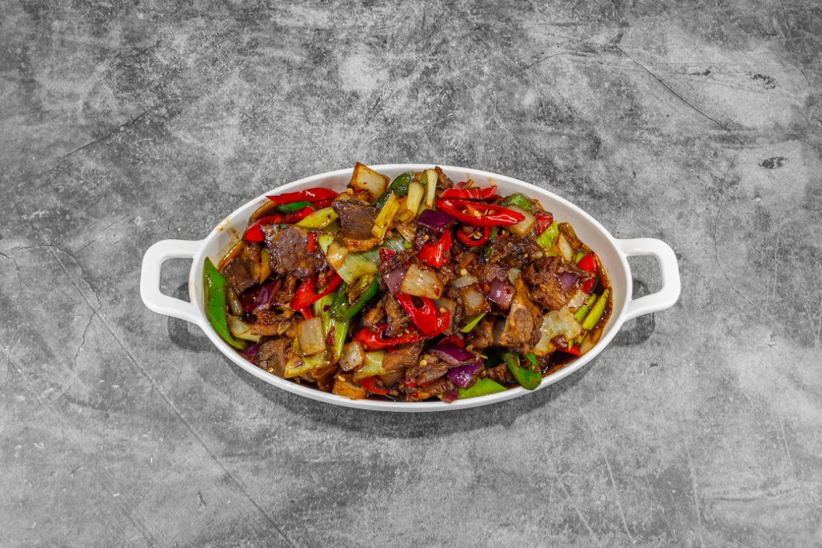 Jiangxi spicy stir-fried beef（For Two） 江西爆辣小炒黃牛肉
