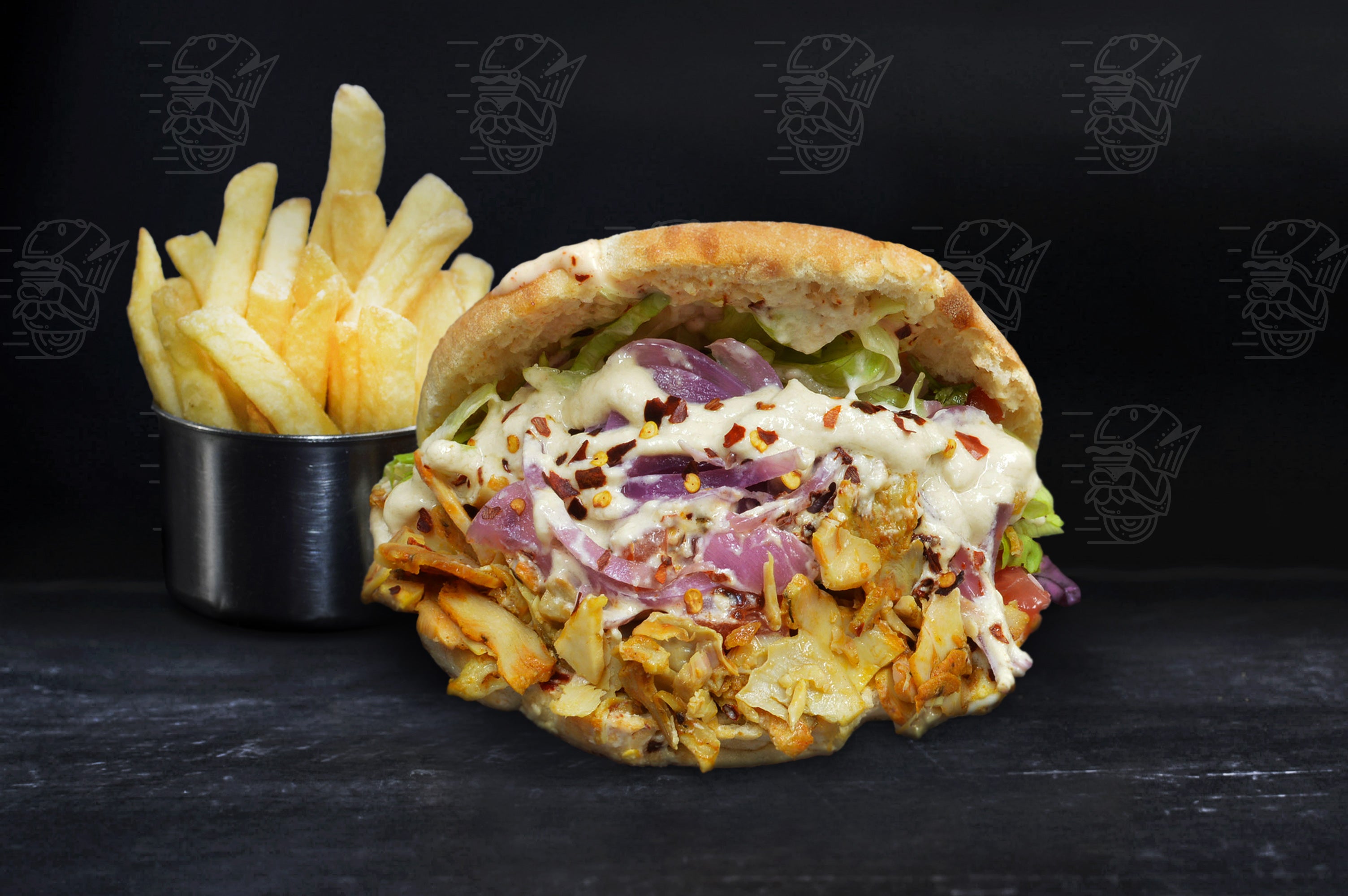 Double Doner Combo & Drink