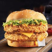 Double Khaleej Burger