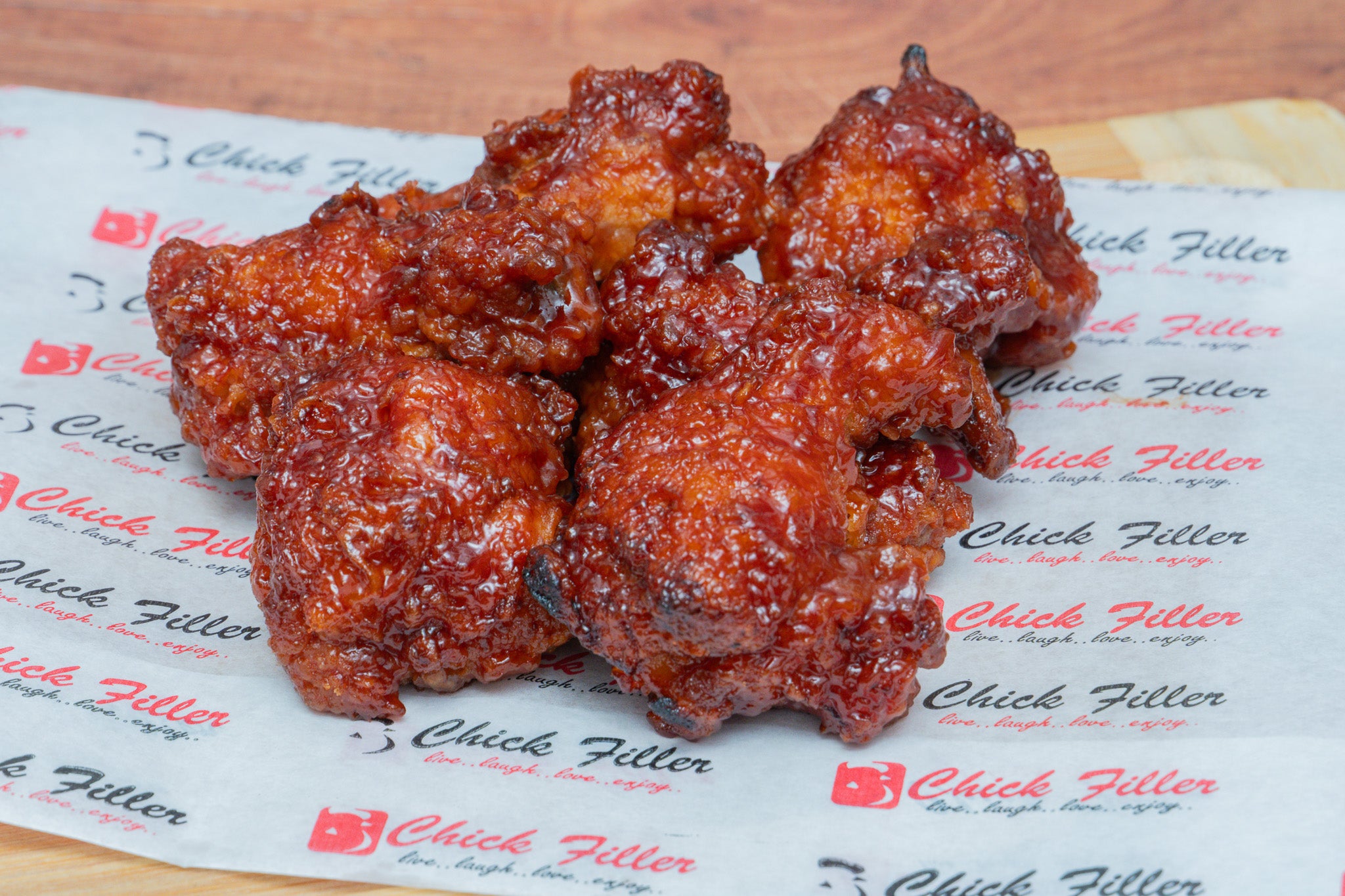 6 BBQ Wings