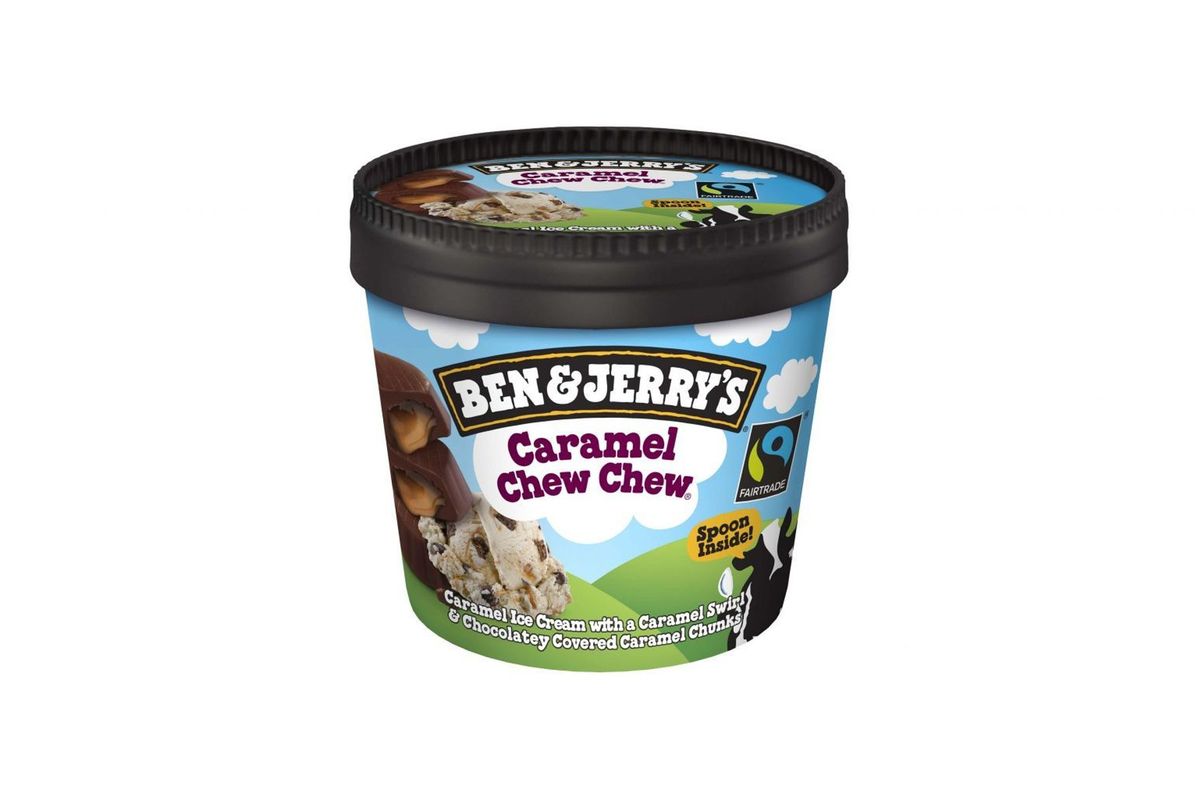 Ben & Jerry's Caramel Chew Chew Ice Cream 465 ml
