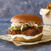 Fried Chicken Burger