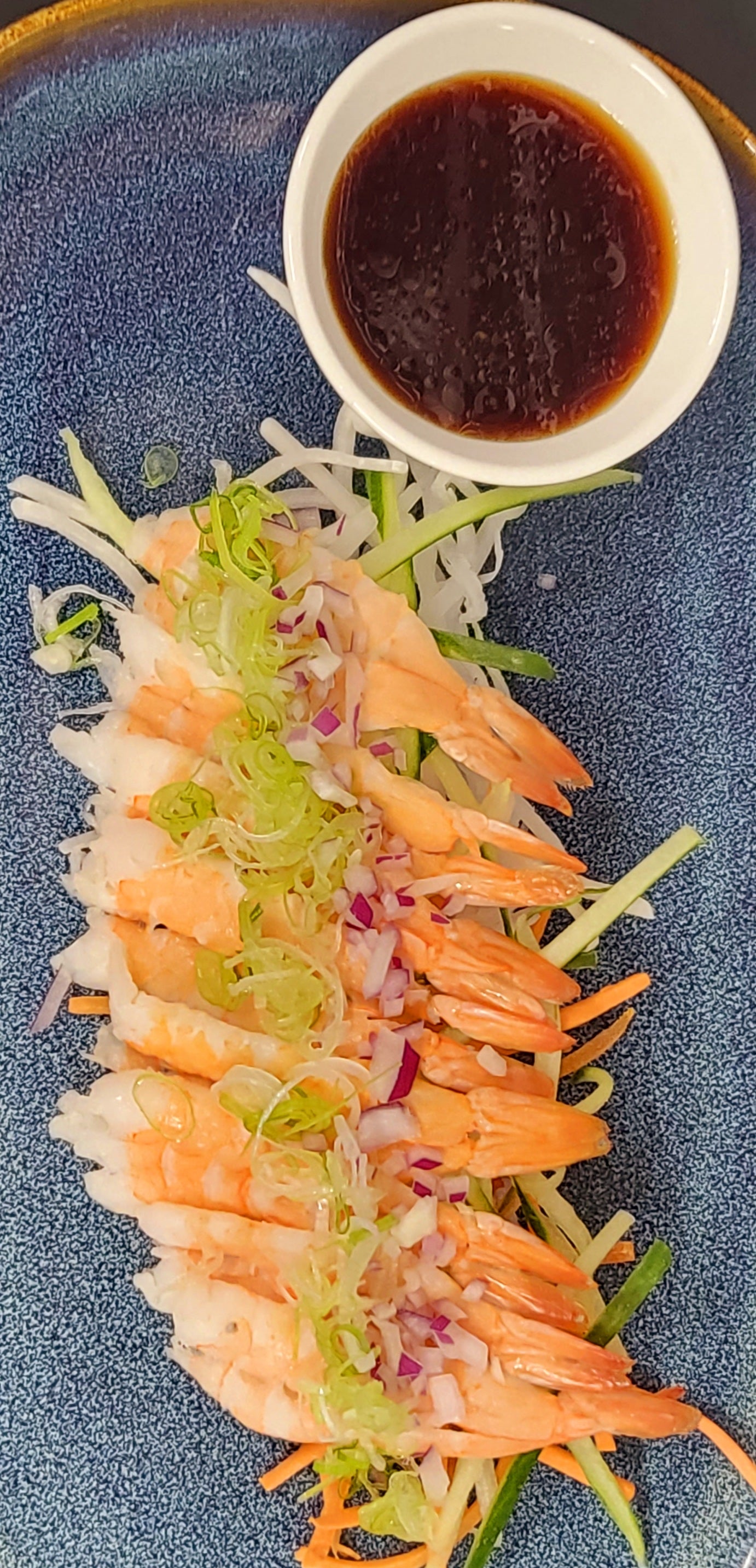 Boiled Prawn Carpaccio