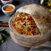 Chicken Dum Biryani cooked in Earthern Pot