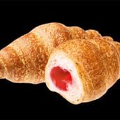 Strawberry croissant