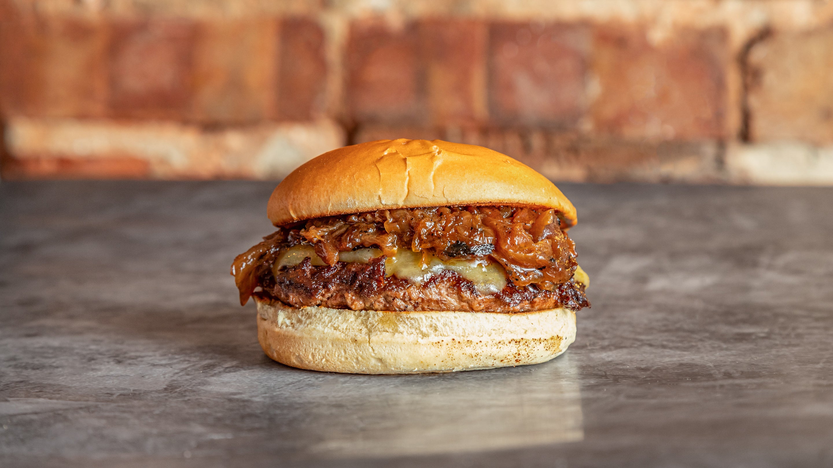 Caramelised Onion Burger