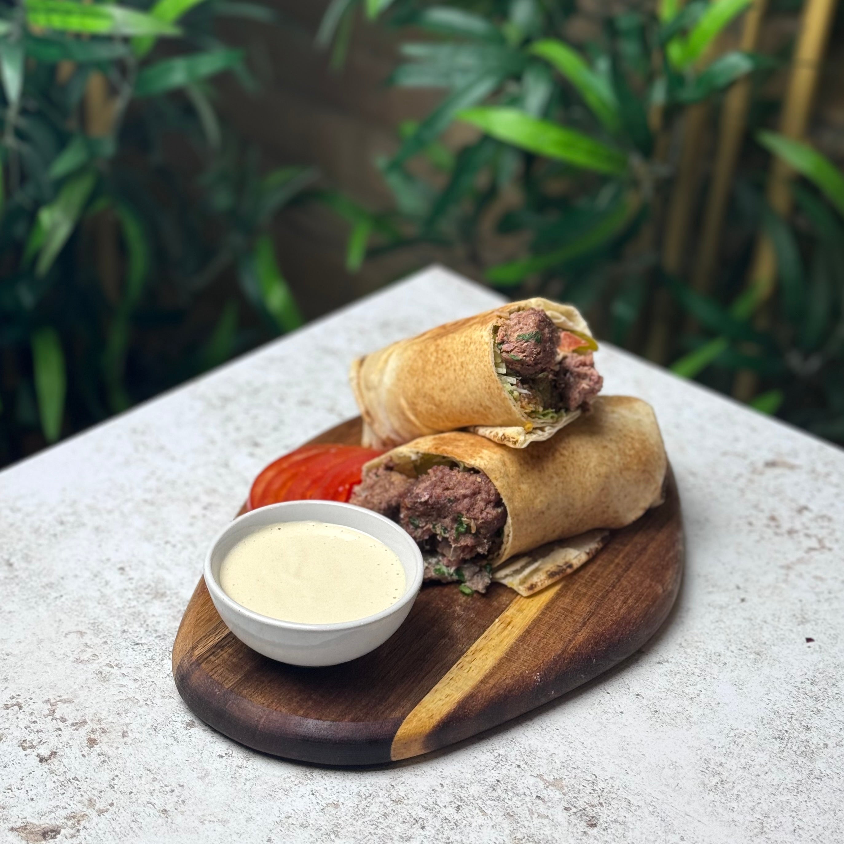 Lamb Kafta Wrap