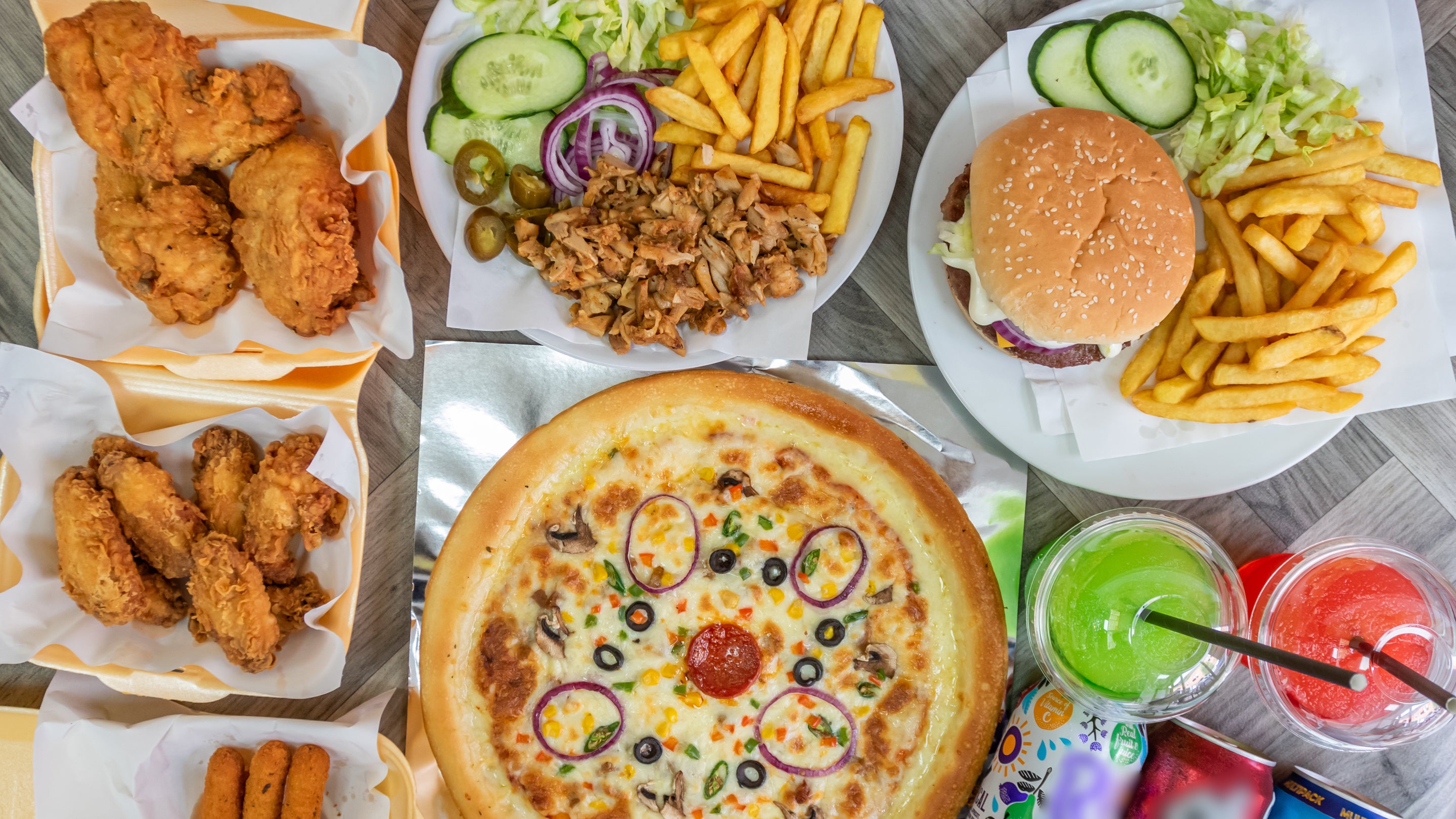 Dinos Pizza Chicken