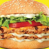 Mega Single Burger