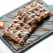 Strawberry Nutella Waffle