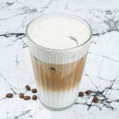 BLACK SESAME CREAM LATTE