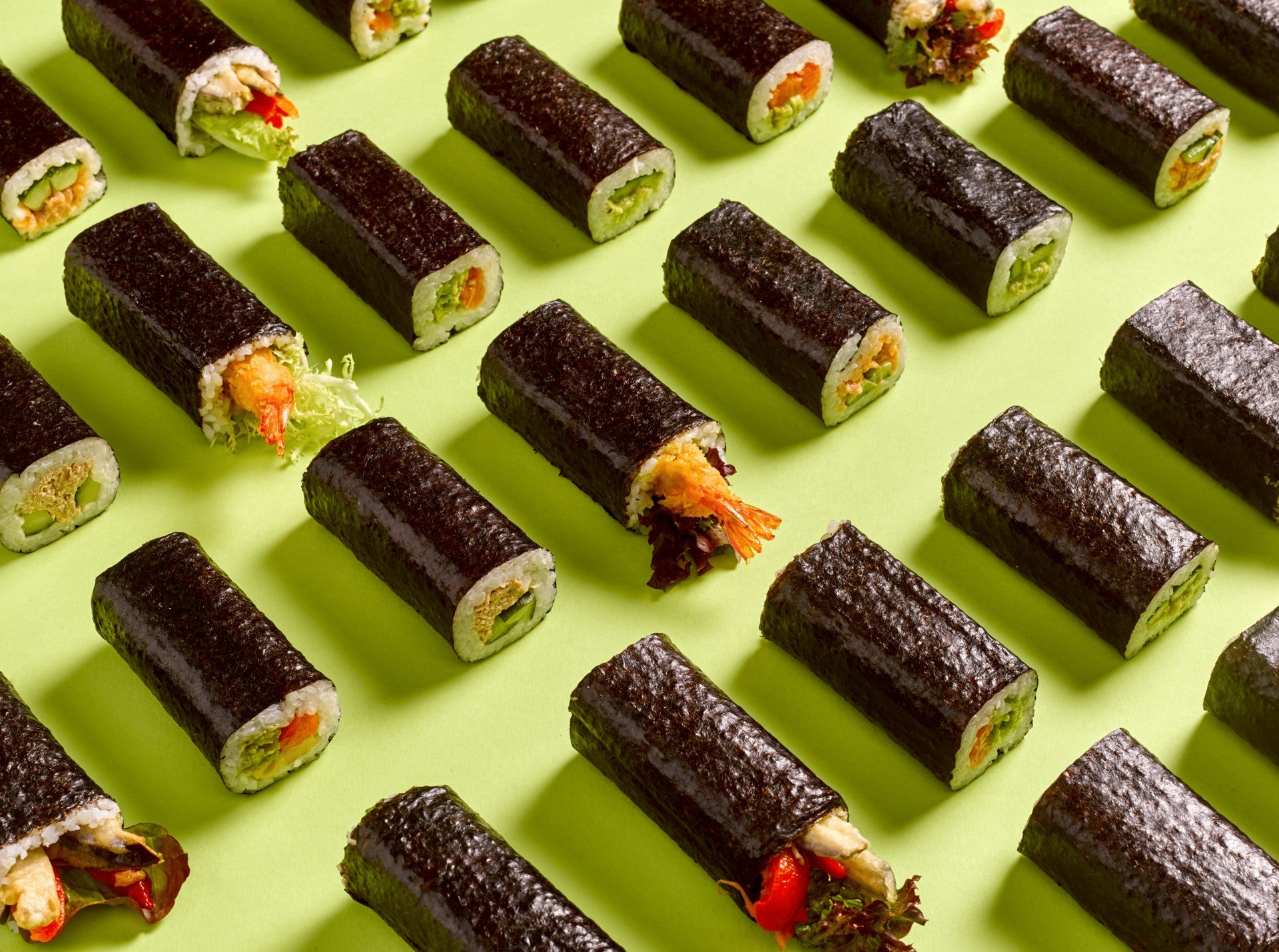 Rolled Aussie-Style Sushi