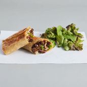 Philly steak protein wrap