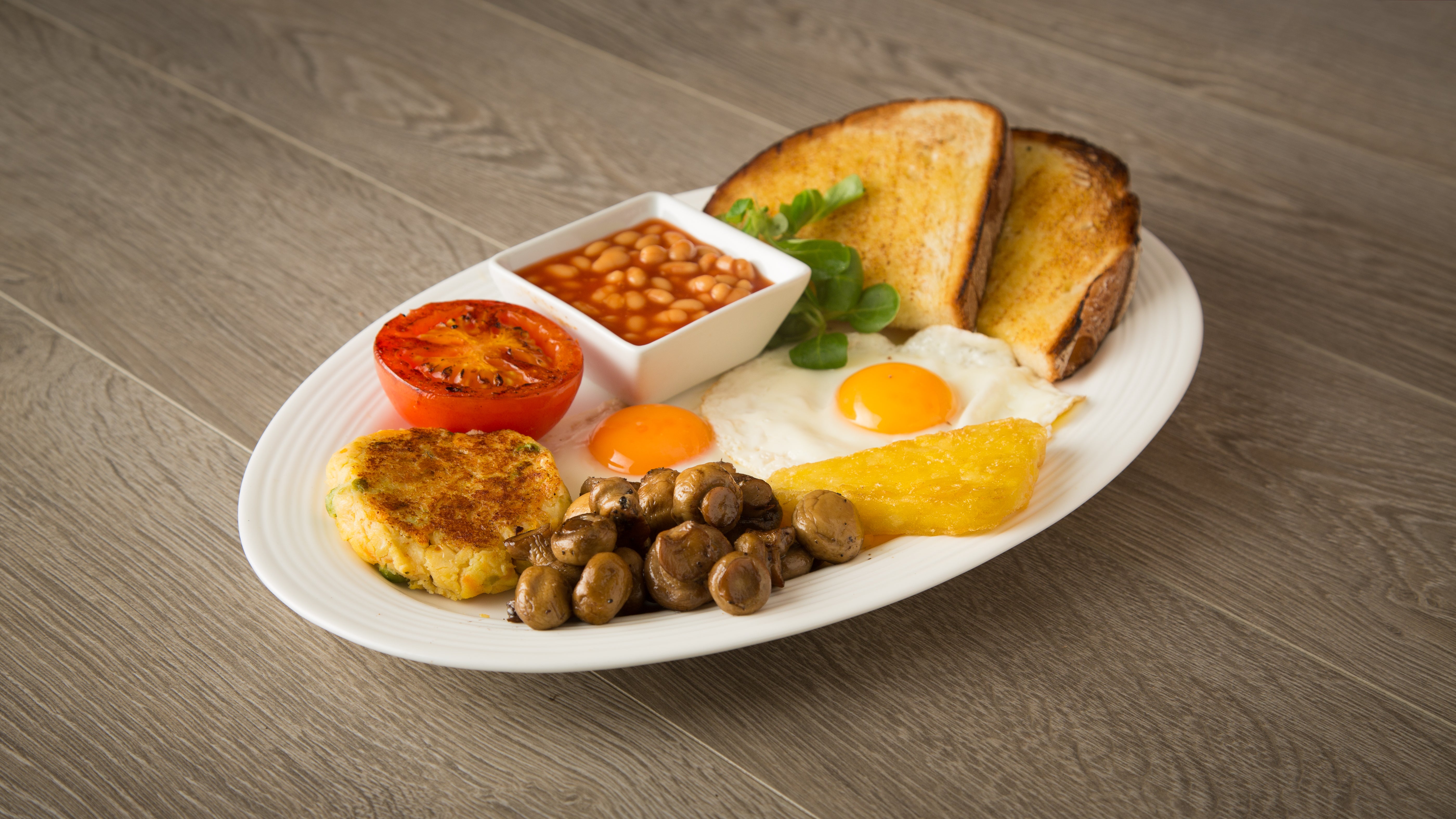 Vegetarian Breakfast (v)