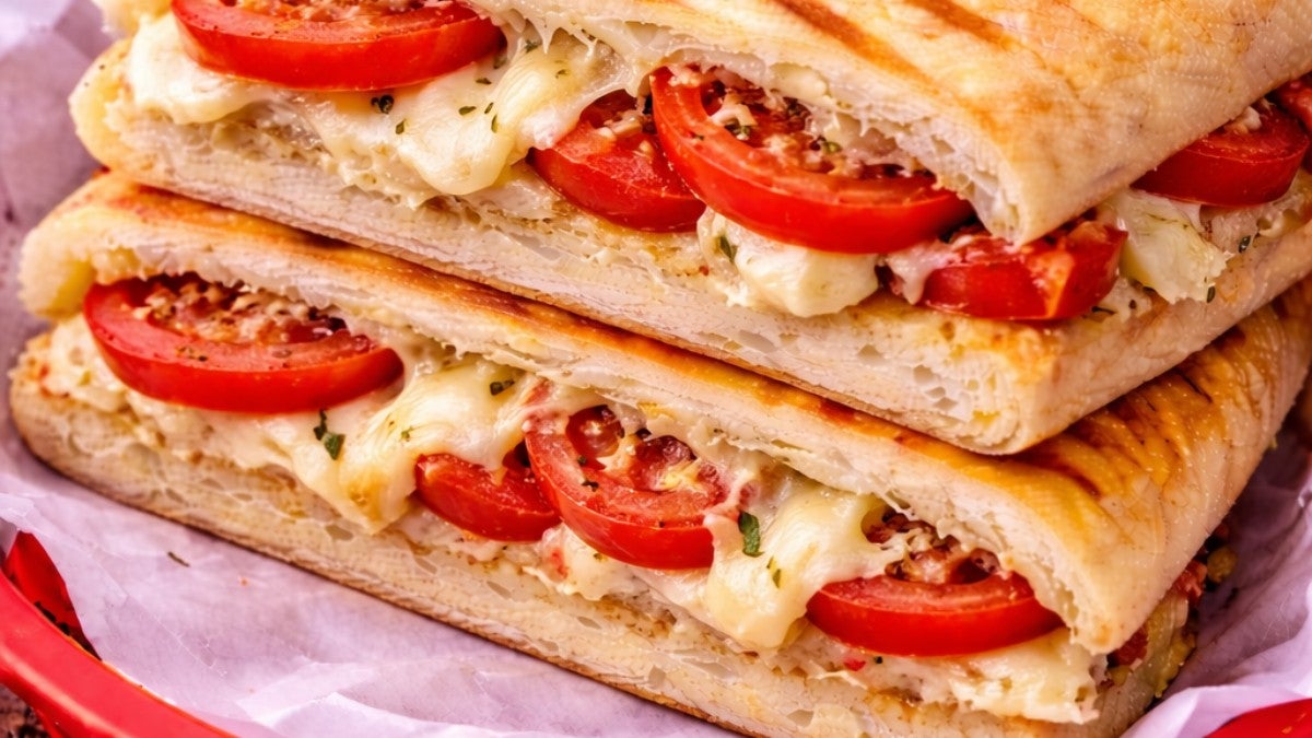 Cheese and Tomato Baguette