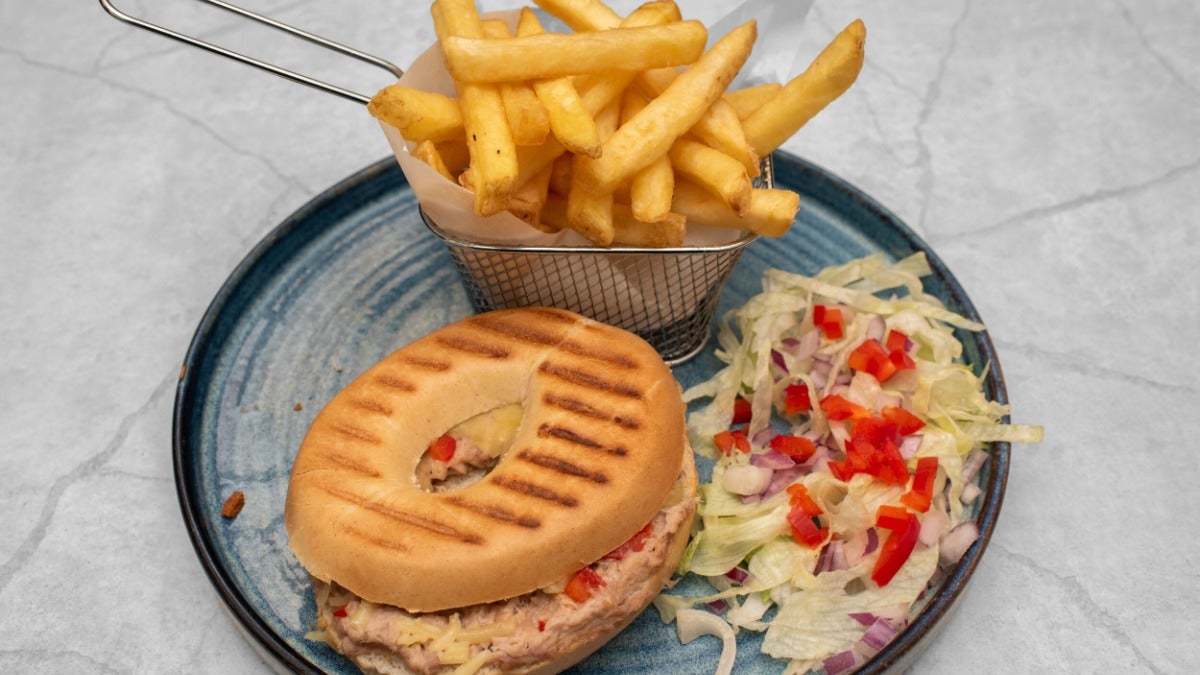 Tuna Melt Bagel