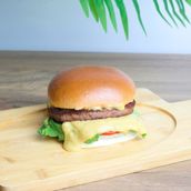 Shasma's Home-Made Beef Burger 