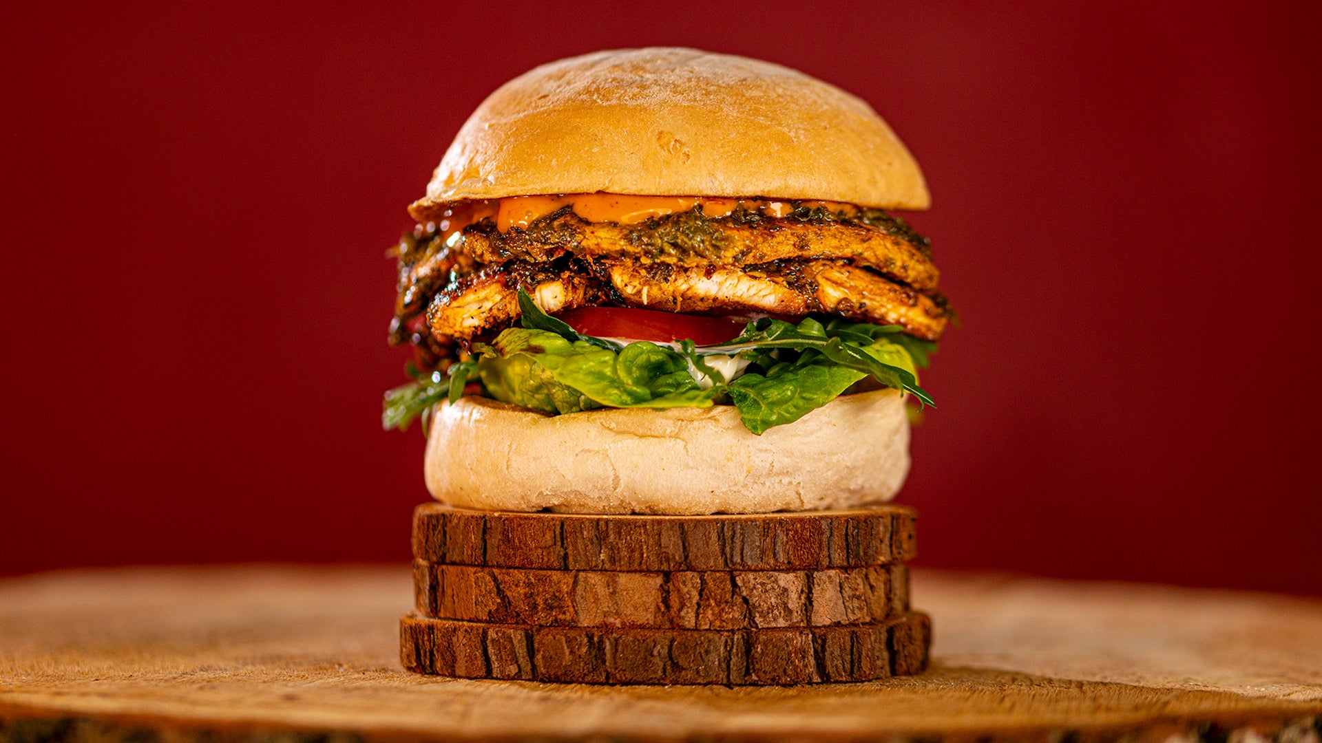 Jerk Chicken Burger