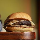 Swiss Mushroom Burger