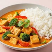 Thai Red Curry with Jasmine Rice