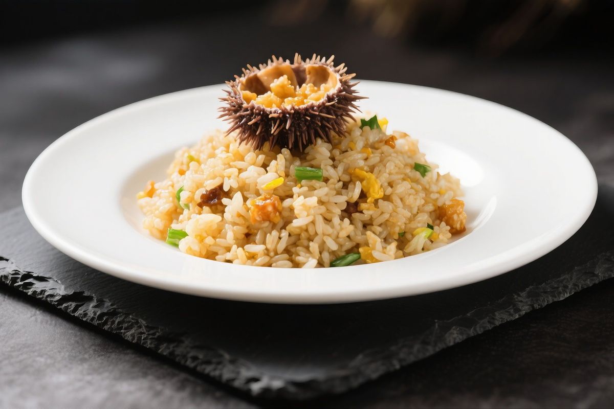 海胆炒饭  Sea Urchin Fried Rice