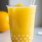 Yellow Hami Melon Milk Tea 
