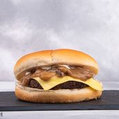 Texas Beef Mushroom Burger