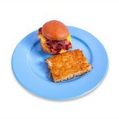 Classic Breakfast Sandwich with Fries