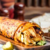 Chicken Doner With Lavash Bread