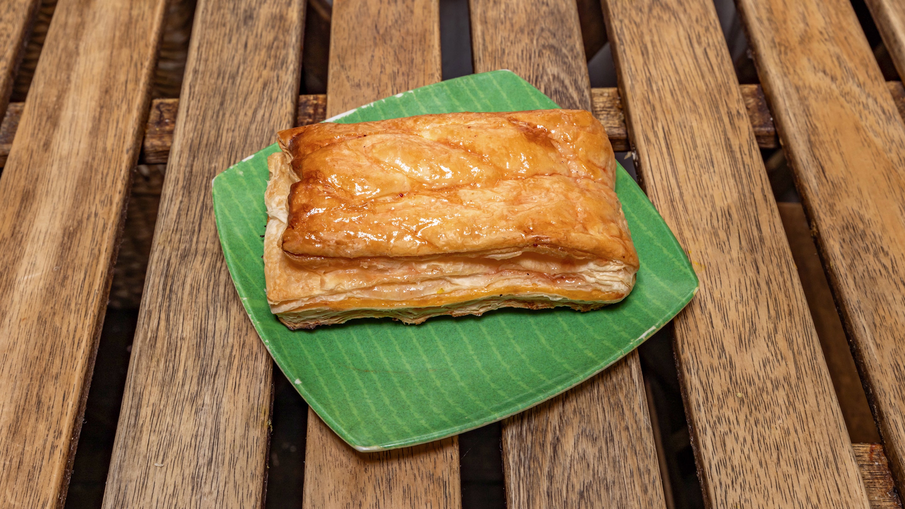 Feuilleté custard