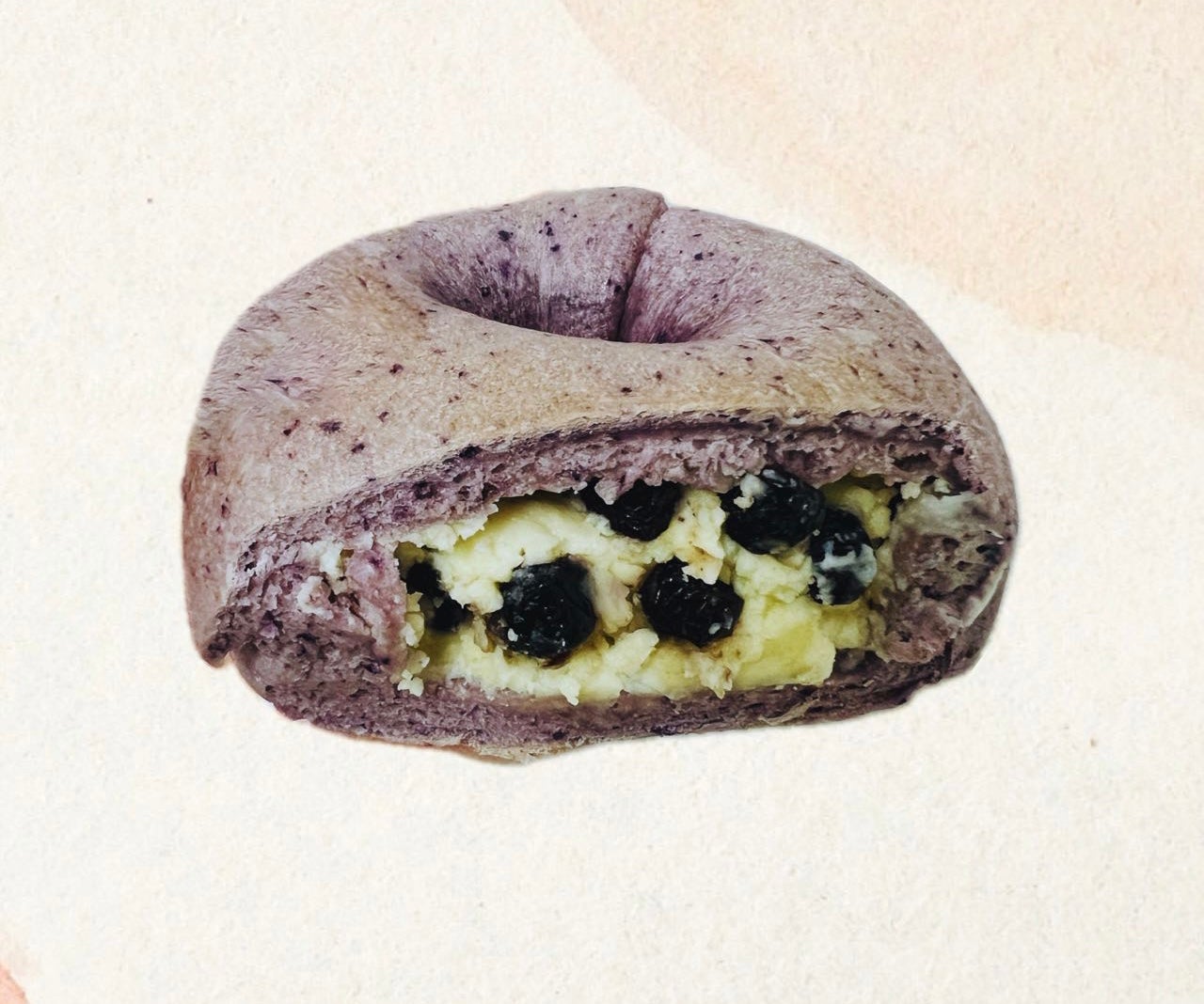 Blueberry Cheese Bagel