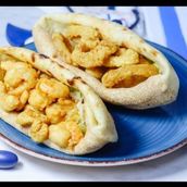 Seafood Sandwich Business Meal 