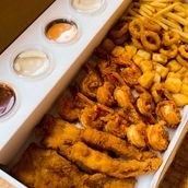 Large Al Lamah Seafood Box