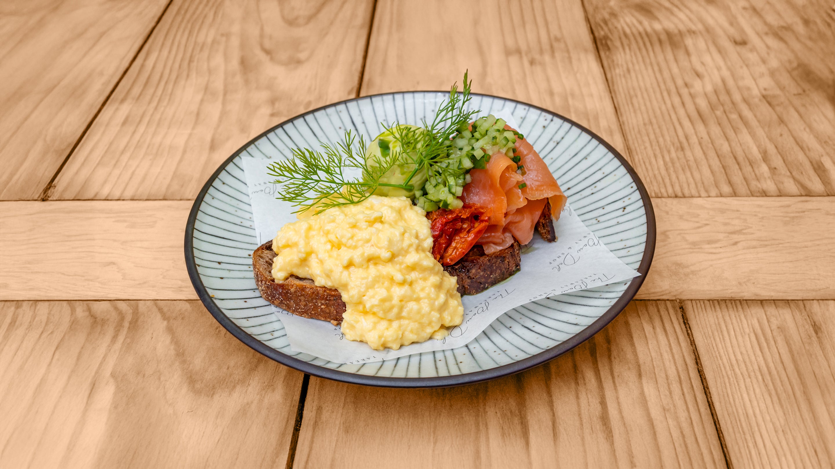 Smoked Salmon and Scrambled Egg