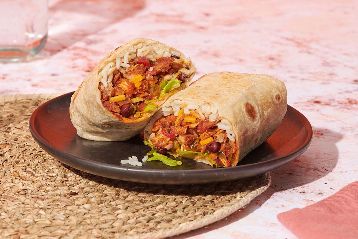 Chicken Tinga Burrito 