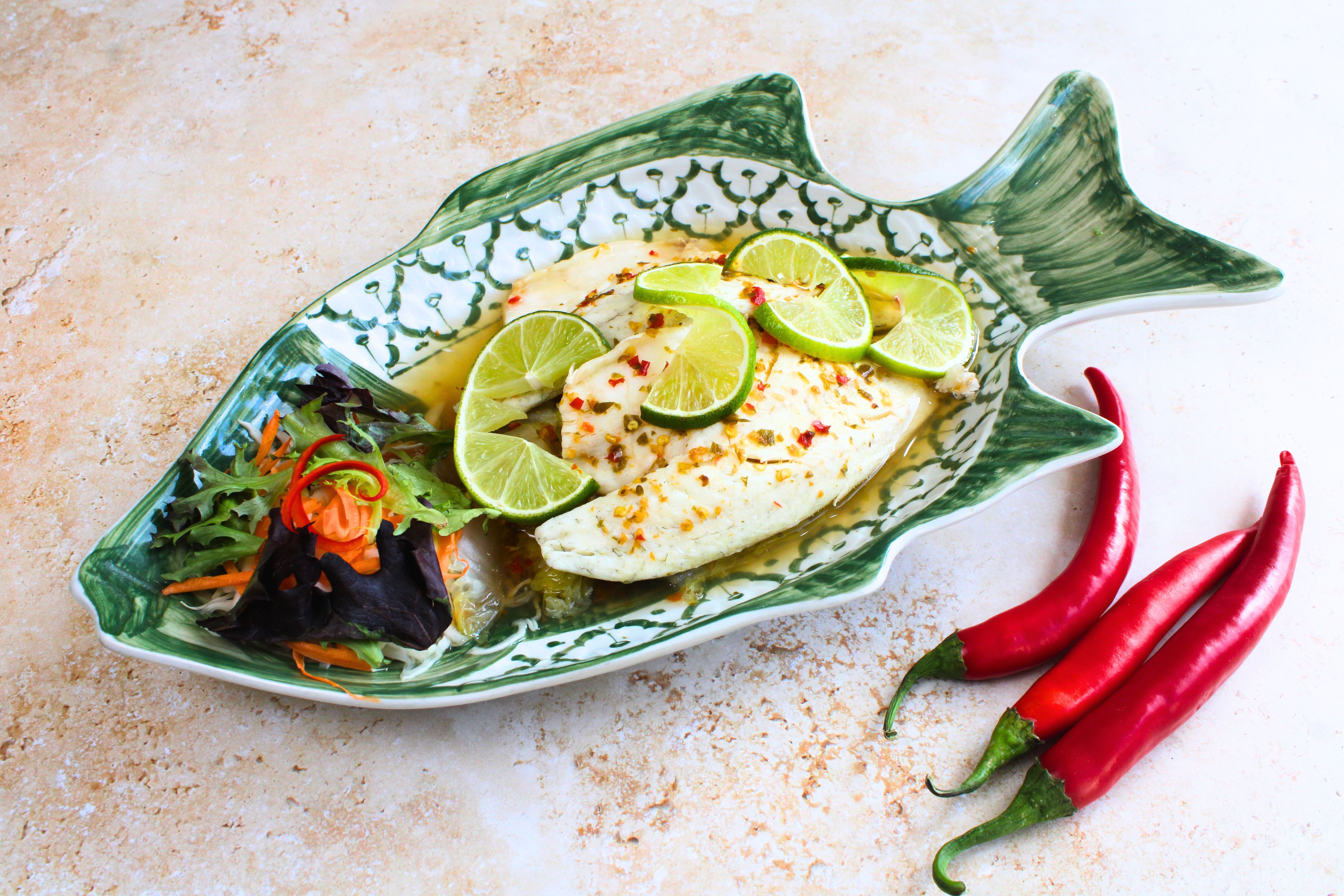 Lime-Chilli Seabass 🌶️🌶️