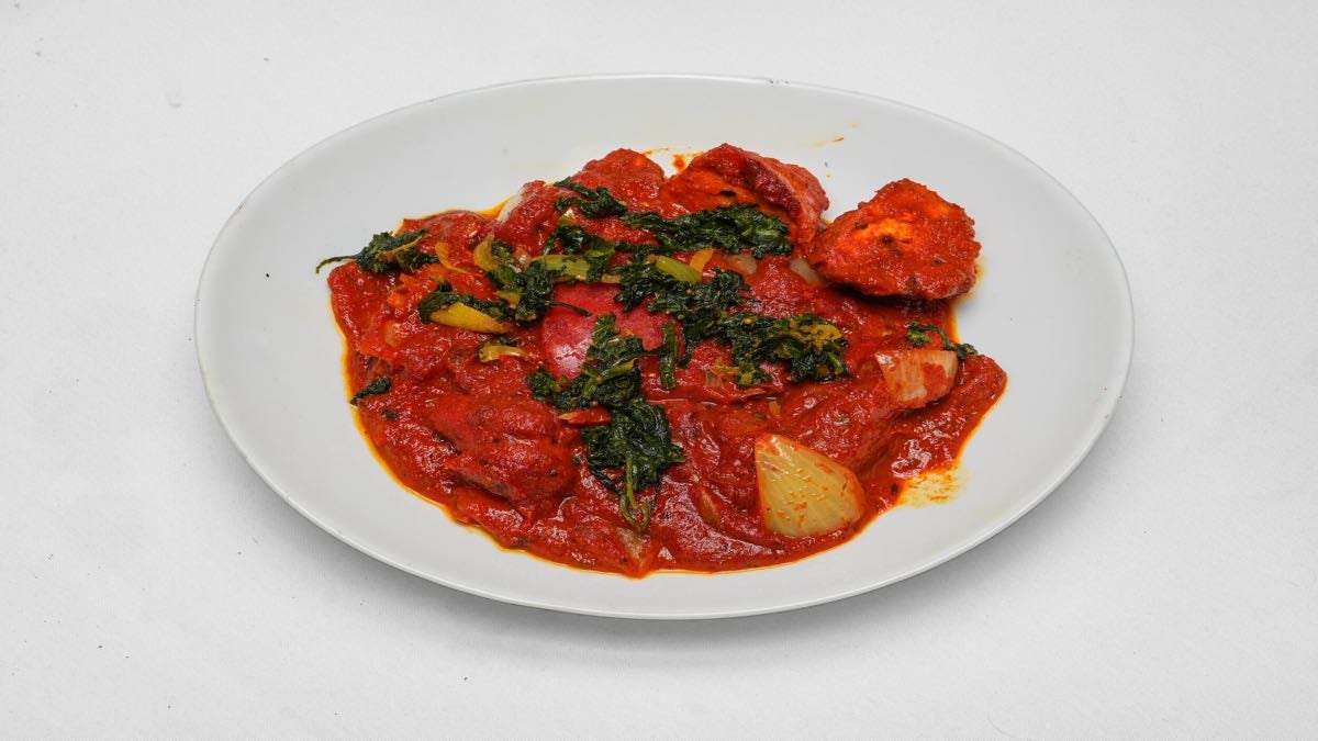 Balti King Prawn Saag