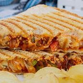 Chicken With Cheese Sandwich Meal