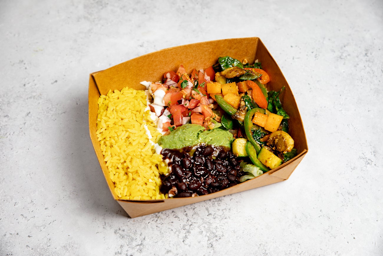 Vegan  Naked Roasted Vegetable.