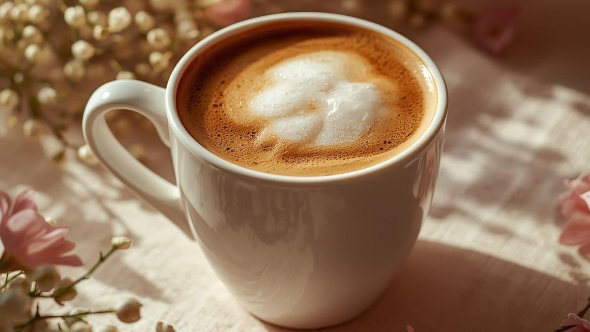 Hot White Coffee