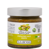 Alicos Pesto Sauce With Pistachios Gluten Free 180gr
