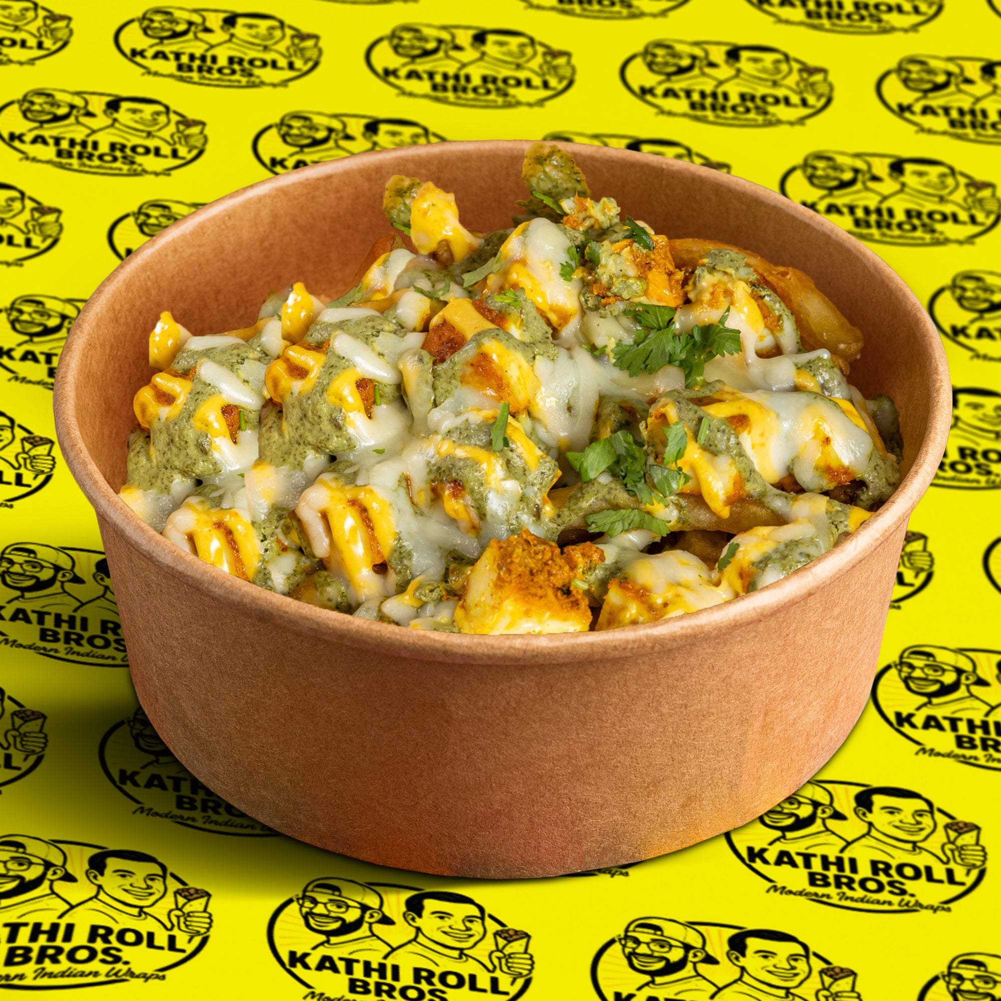 Paneer Tikka Loaded Fries