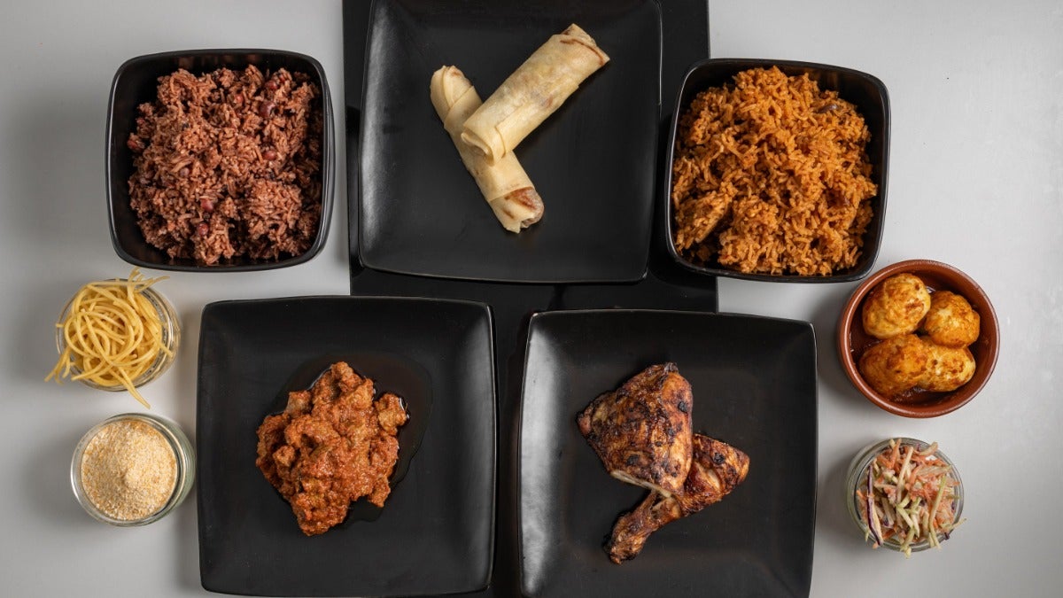 Jollofrica Feast (Serves 2) 👌🏽