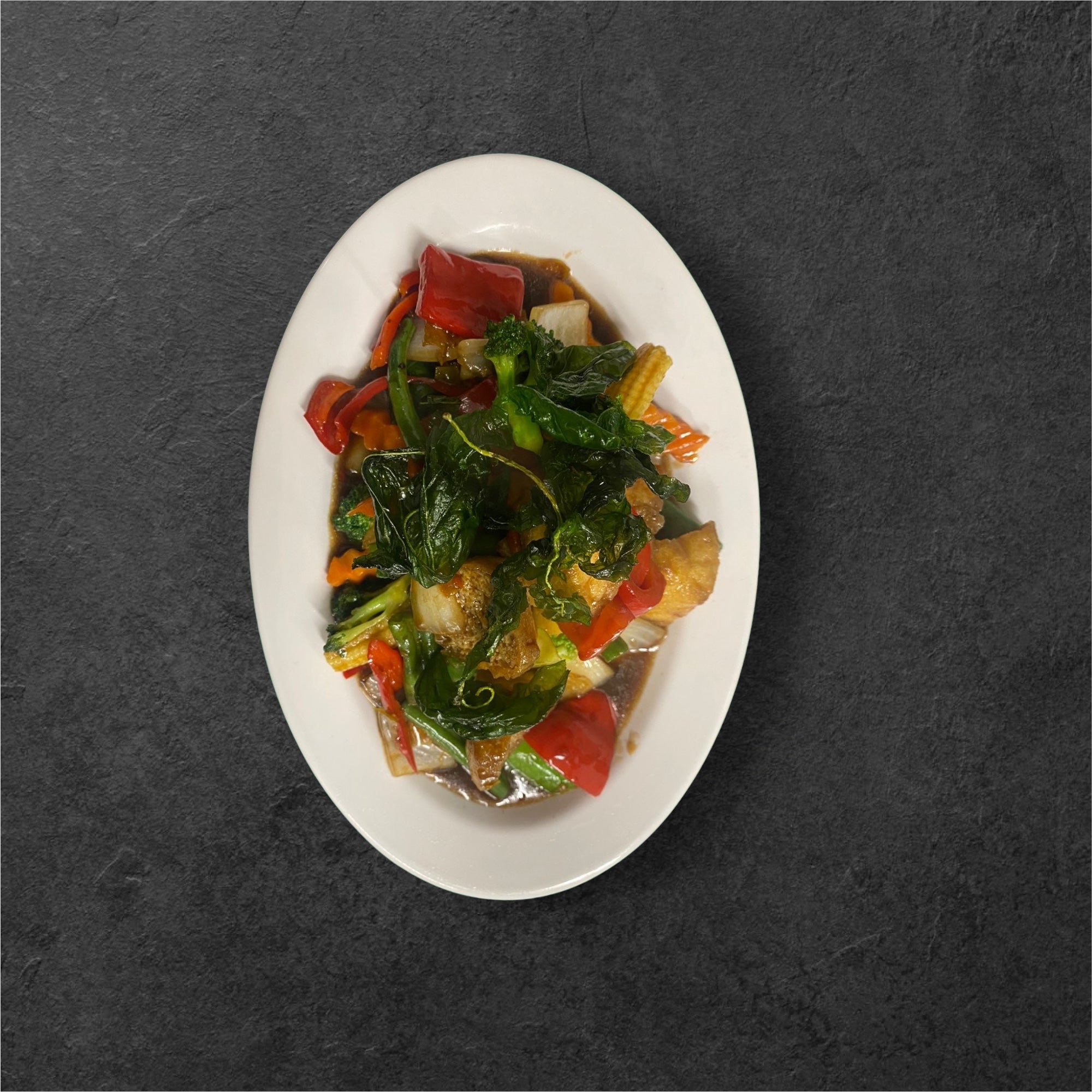 Pad Ka Pow with Chicken