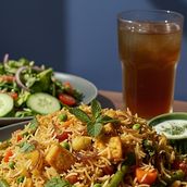 Desi Veg Dum Biryani-Combo