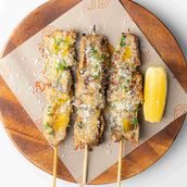 Chicken Parmesan Skewer