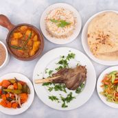 Lamb Shank With Vegetables And Fatta