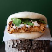 Grilled Chicken Bao