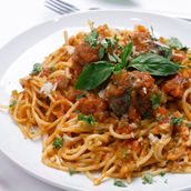 Meatball pasta